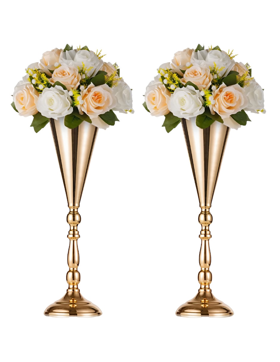 Set florero de aluminio 3