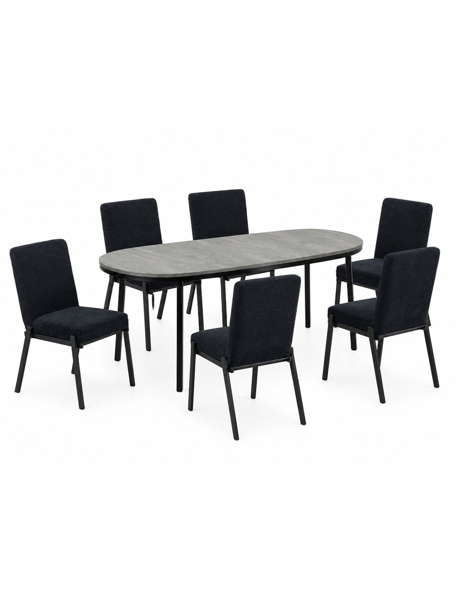 Comedor Sochic para 6 personas de madera