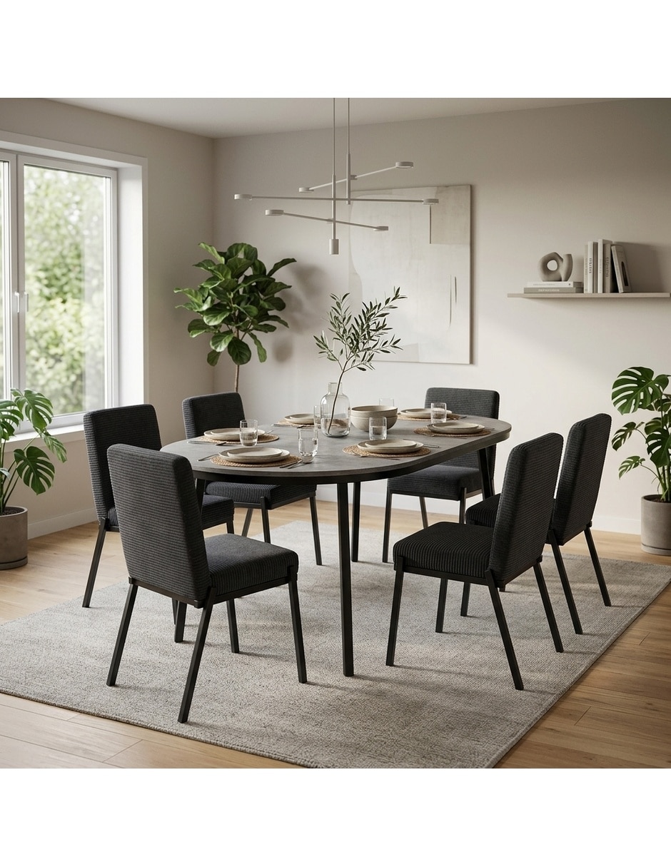 Comedor Sochic para 6 personas de madera
