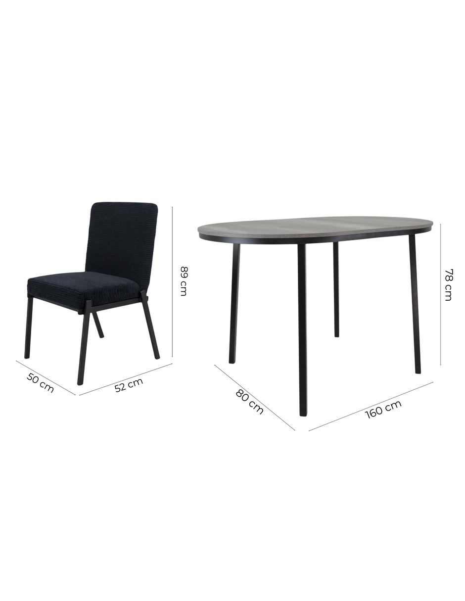 Comedor para 6 personas de madera 13