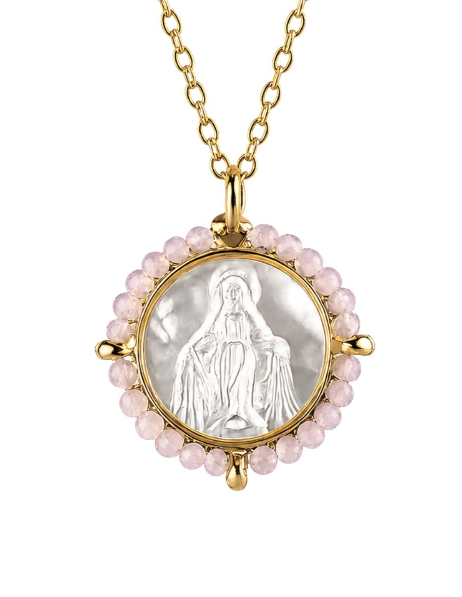 Collar con dije de virgen Yoiko Milagrosa