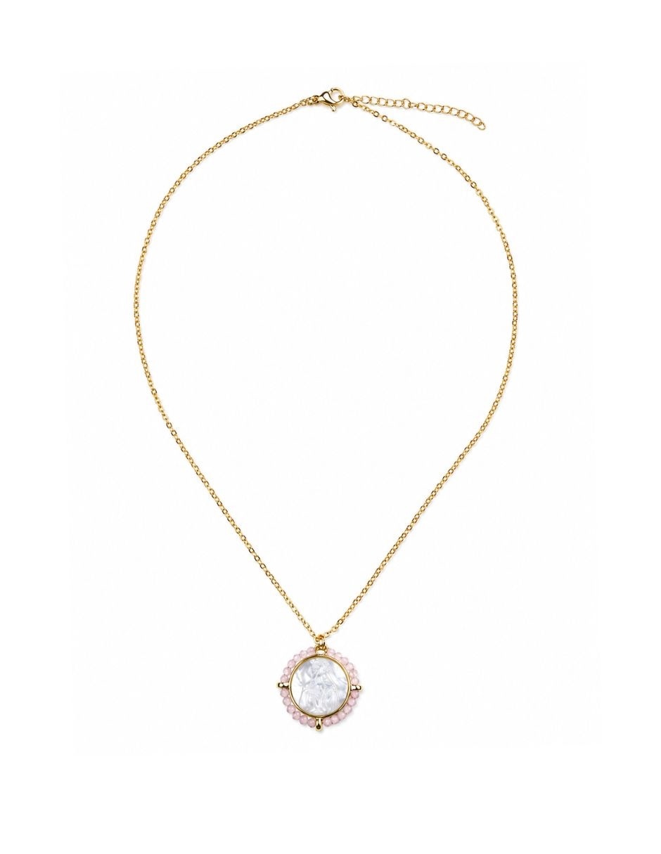 Collar con dije de virgen Yoiko Milagrosa