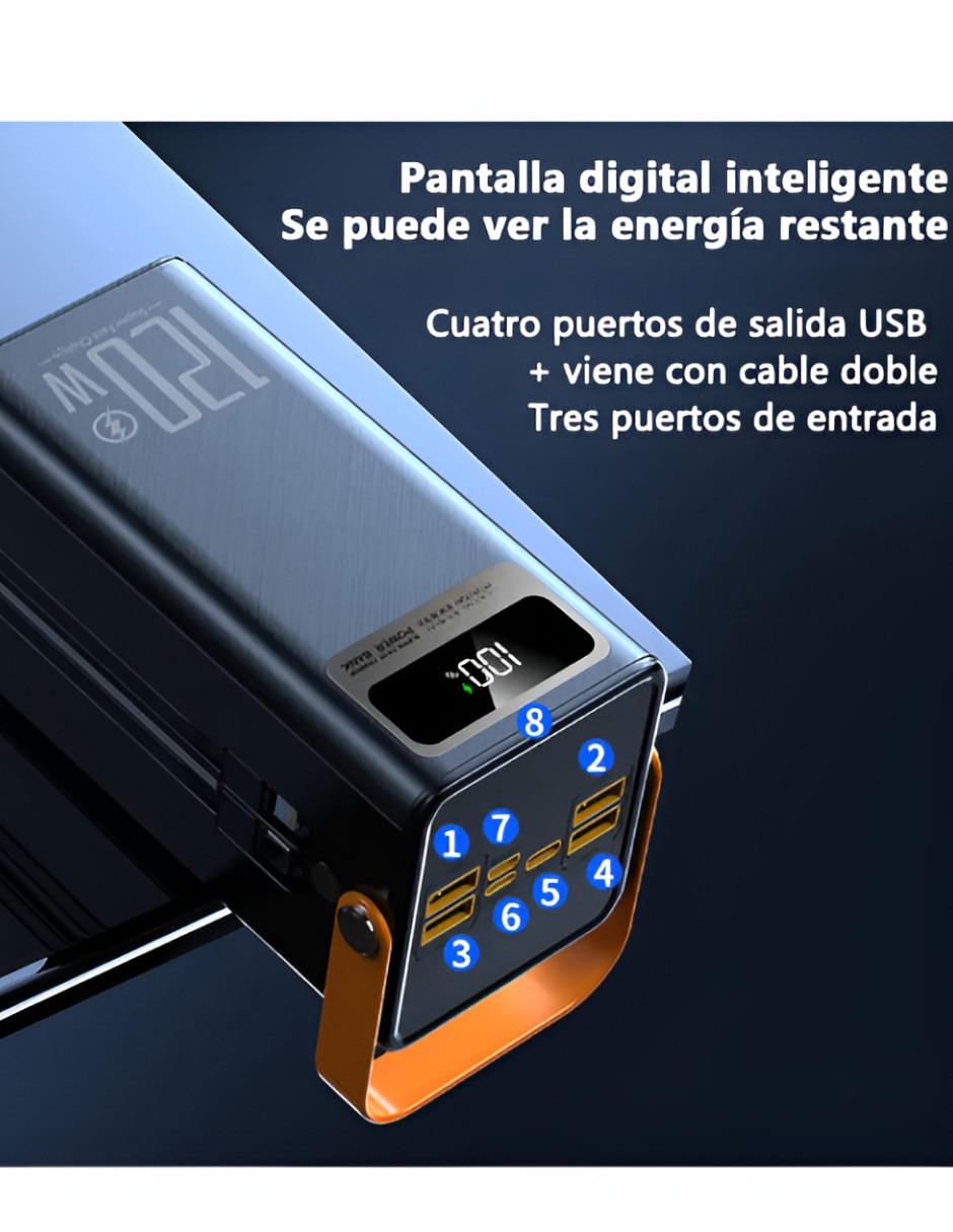 Batería portátil Xtellar 60000 mAh
