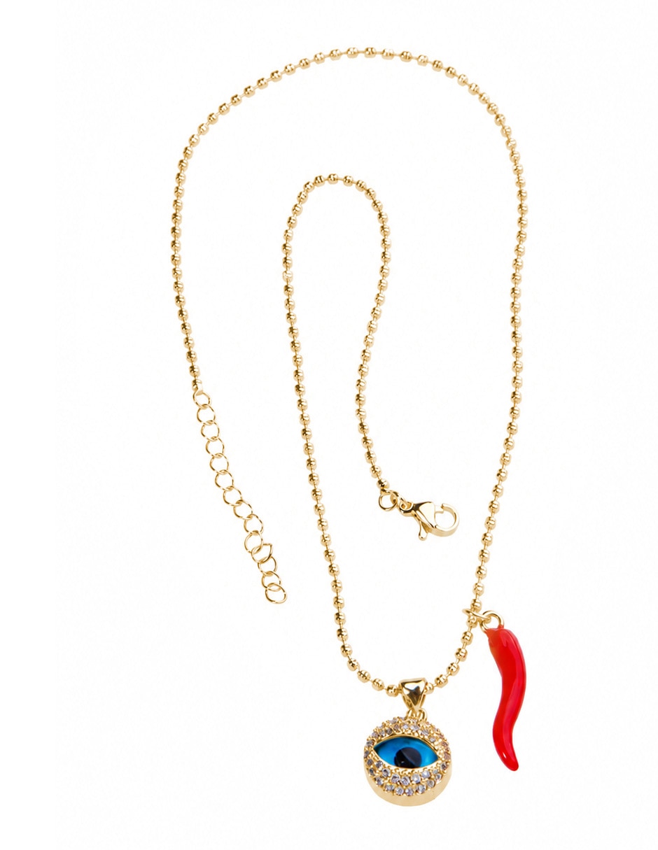 Collar con dije de ojo Yoiko Aura