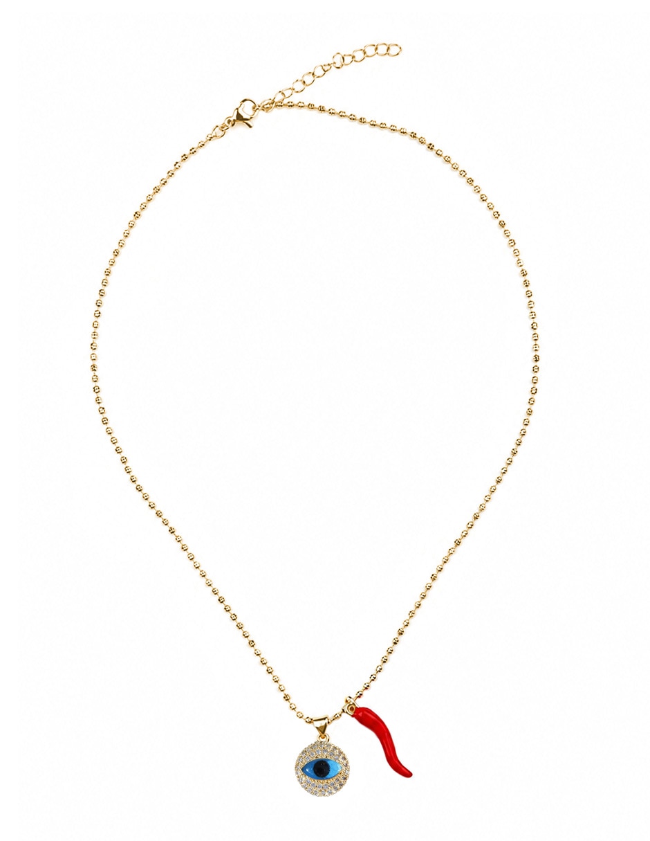 Collar con dije de ojo Yoiko Aura