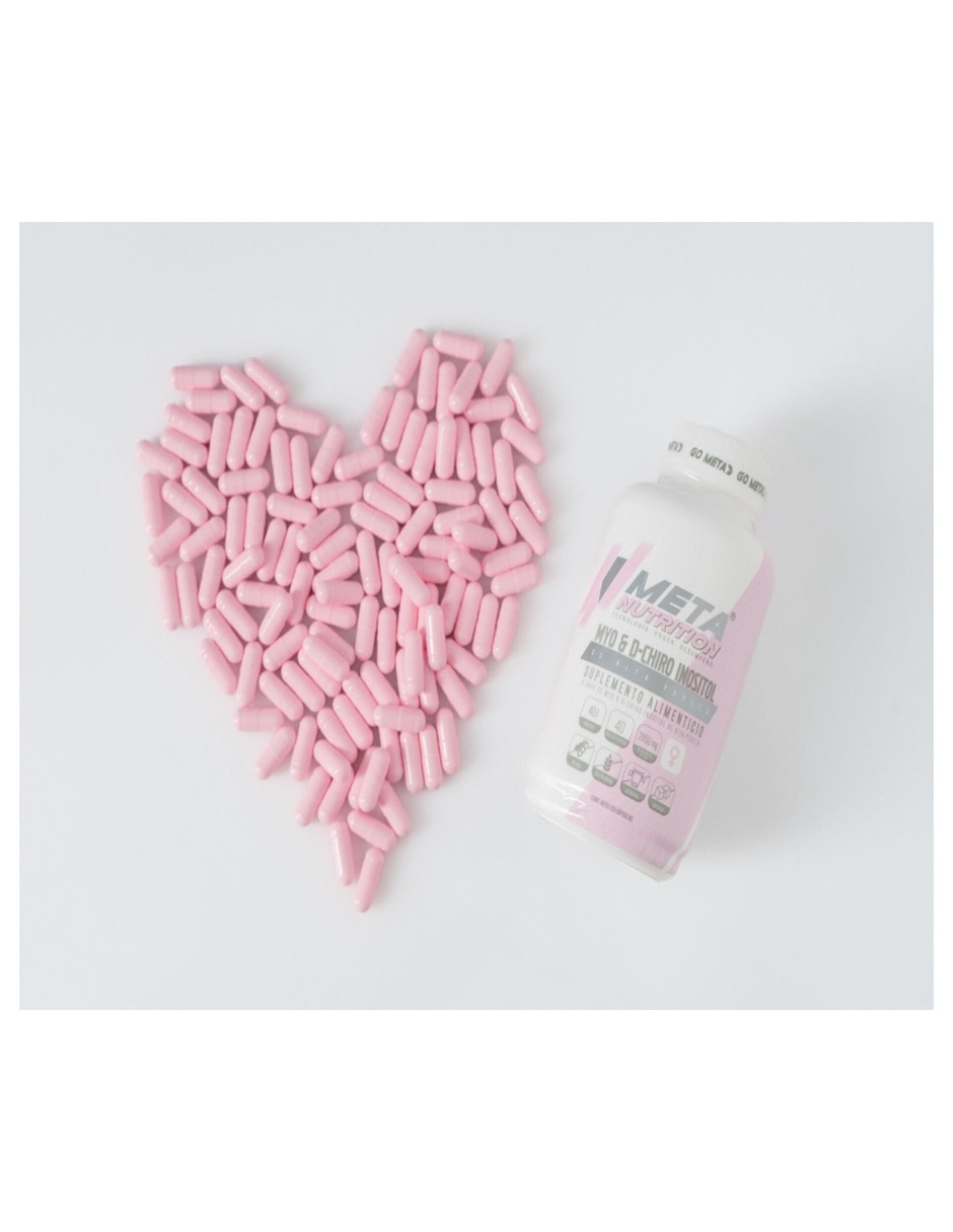 Myo-inositol y d-chiro inositol Meta Nutrition con myo-inositol y d-chiro inositol