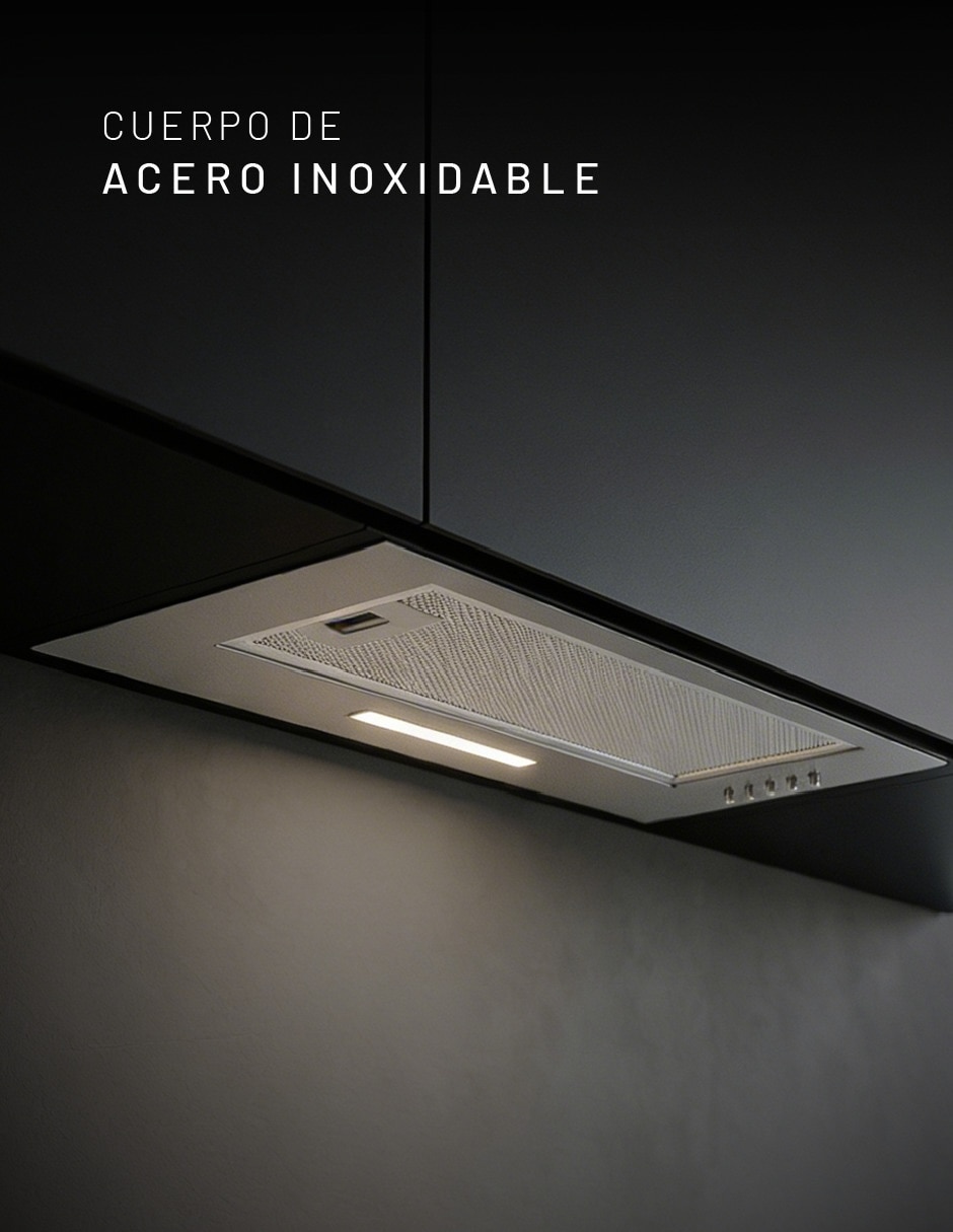 Campana CAMEXEM75AIPB de acero inoxidable 5