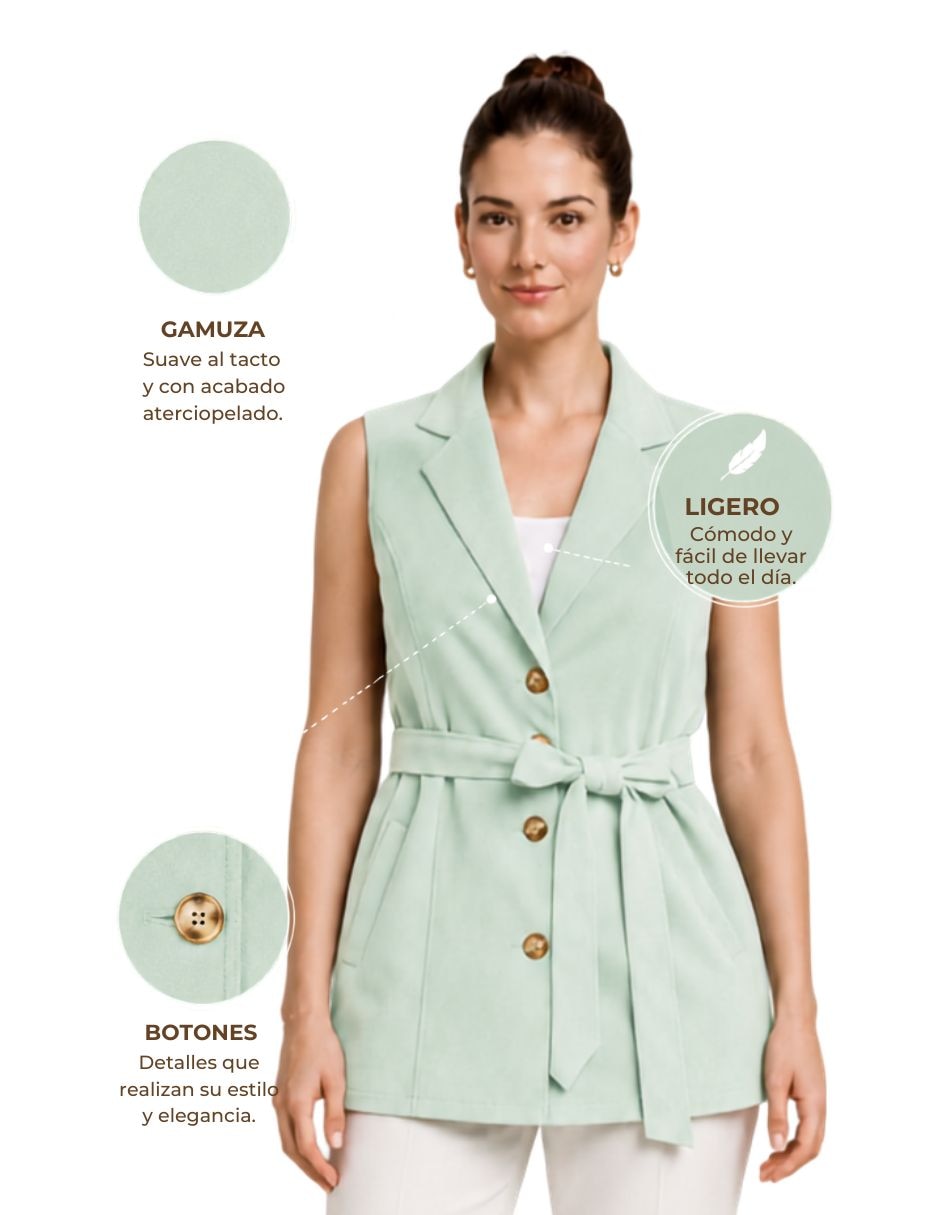 Chaleco Hpc Polo para mujer