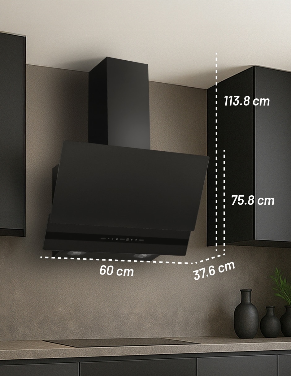 Campana de pared CAMEXPA60VTM de vidrio 3