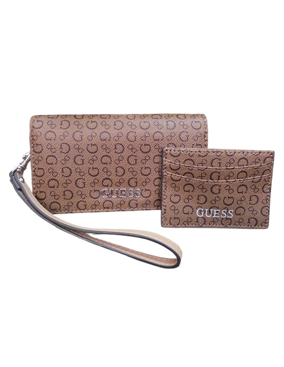 Cartera Guess Sandria Slg Cocoa para mujer