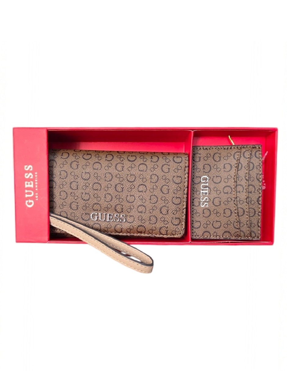 Cartera Guess Sandria Slg Cocoa para mujer