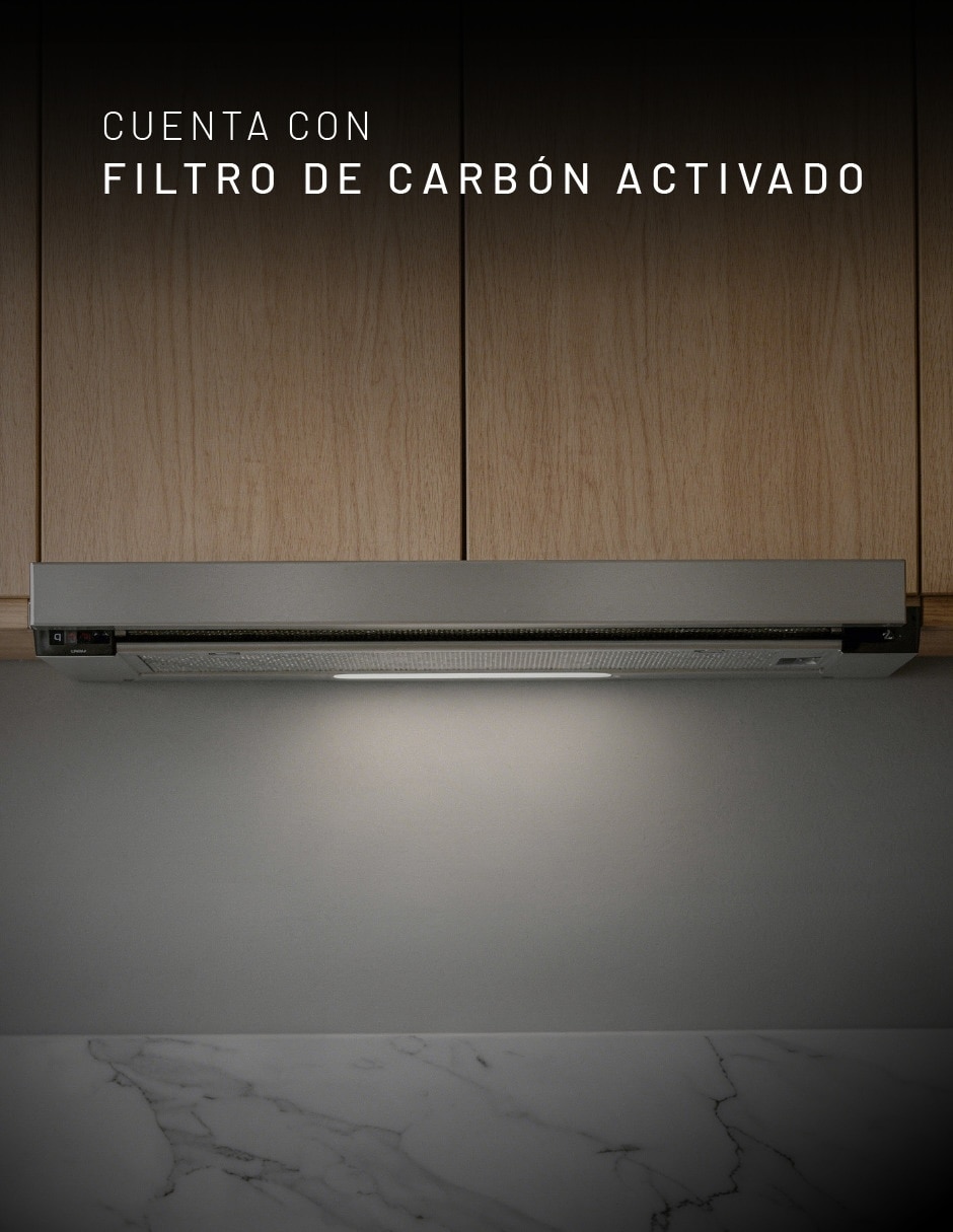 Campana plana CAMEXTEL80AIPB de acero inoxidable 5
