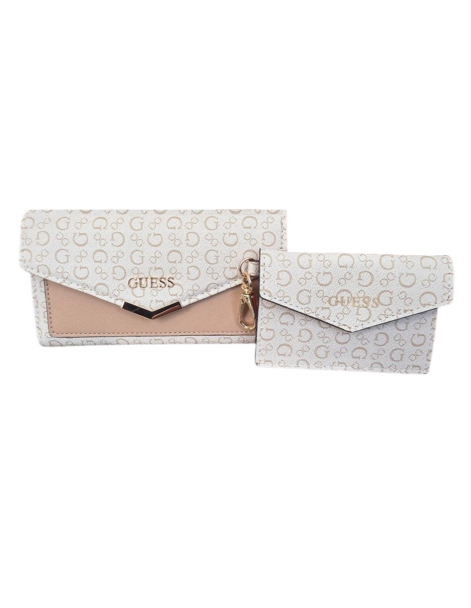 Cartera Guess La Rosa Slg con tarjetero para mujer