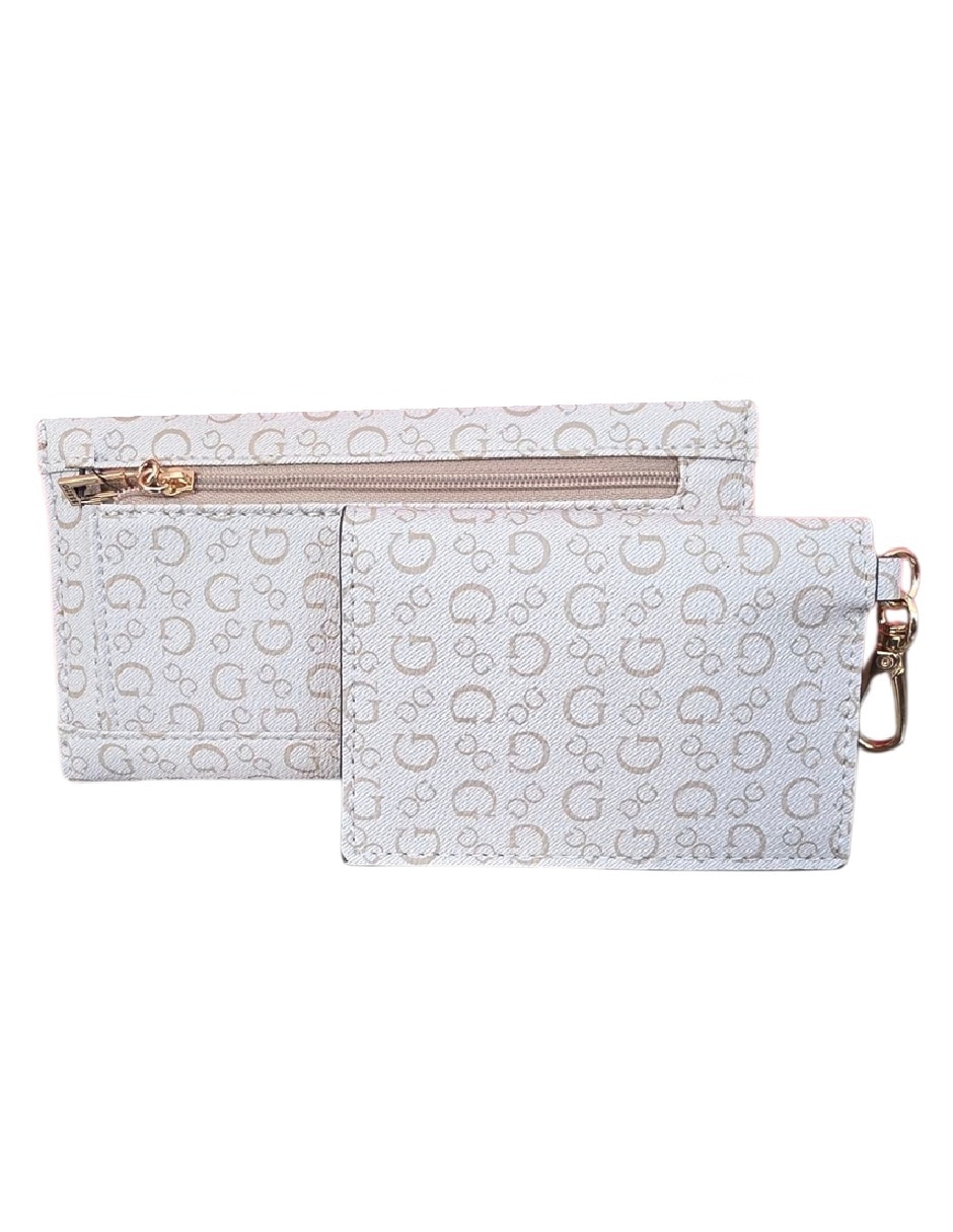 Cartera Guess La Rosa Slg con tarjetero para mujer