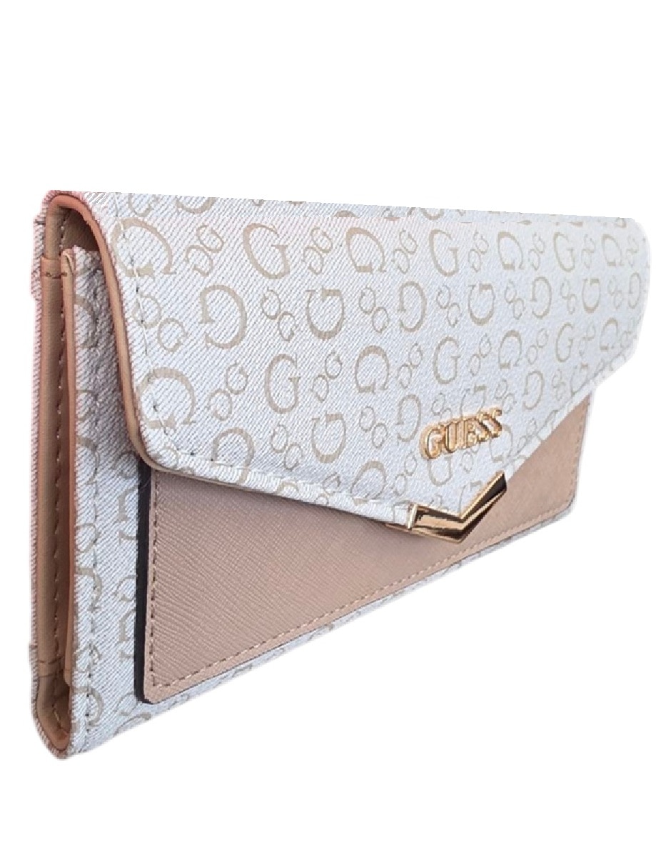 Cartera Guess La Rosa Slg con tarjetero para mujer