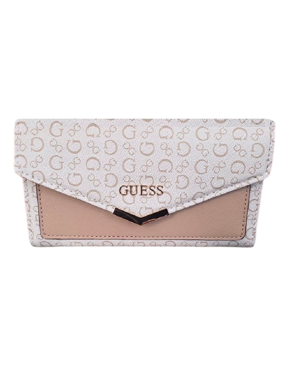 Cartera Guess La Rosa Slg con tarjetero para mujer
