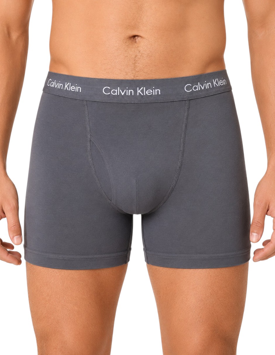 Set bóxer brief Calvin Klein de algodón para hombre 3 piezas Set bóxer brief Calvin Klein de algodón para hombre 3 piezas