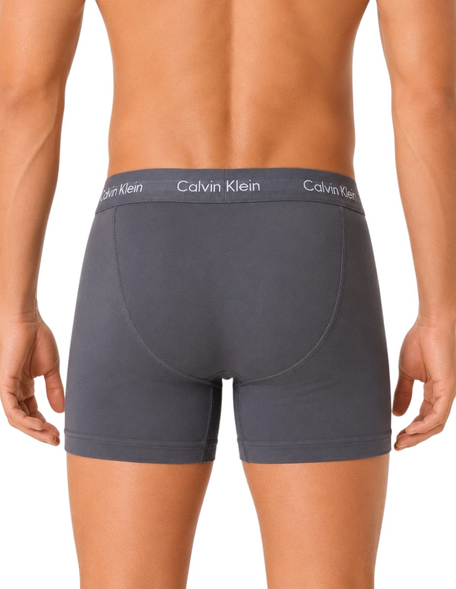 Set bóxer brief Calvin Klein de algodón para hombre 3 piezas