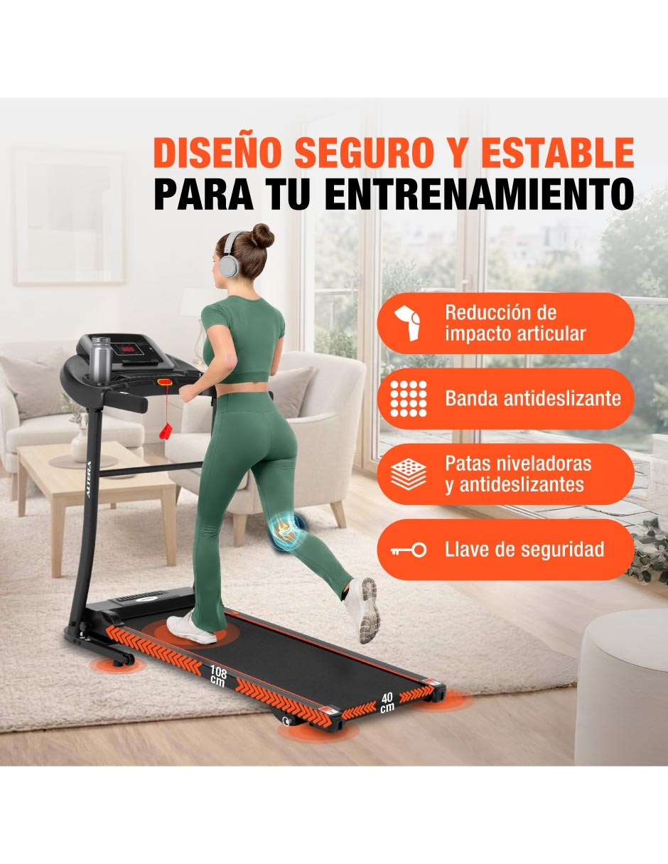 Caminadora semiprofesional Altera plegable