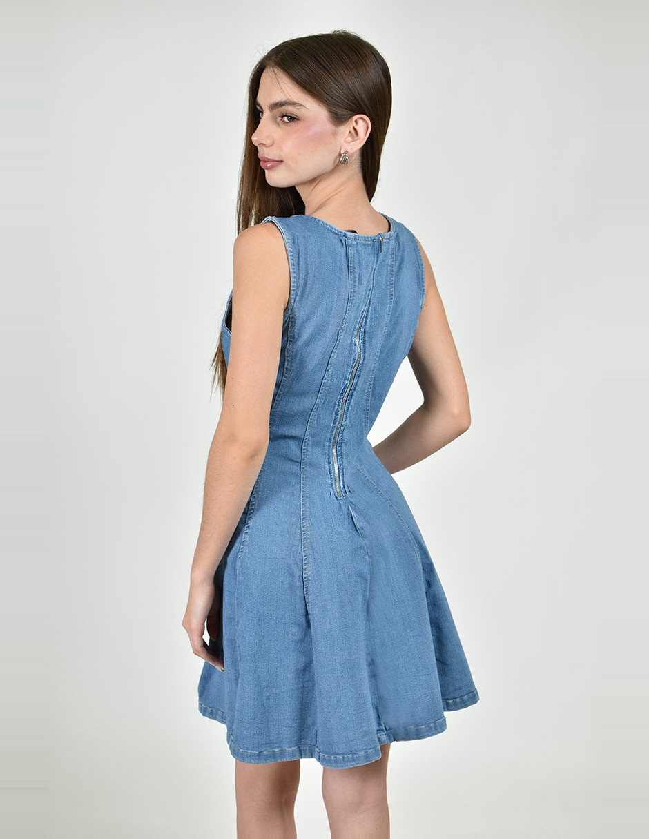 Vestido corto casual para mujer 5