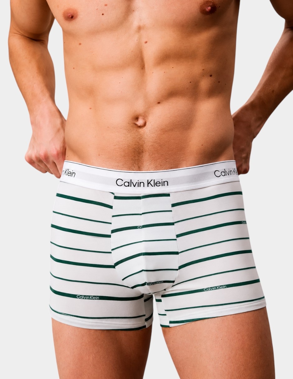 Set bóxer trunk Calvin Klein de algodón para hombre 3 piezas