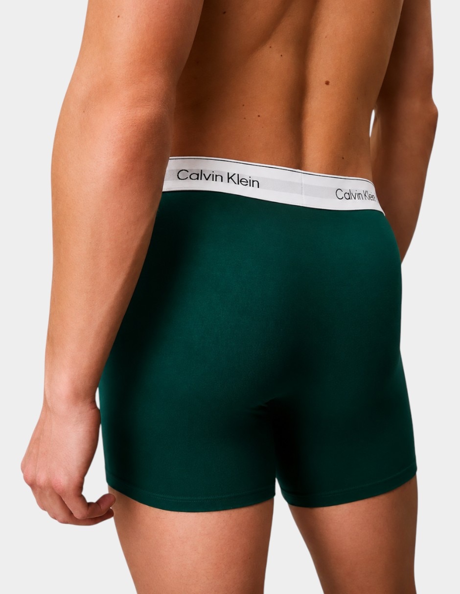 Set bóxer brief Calvin Klein de algodón para hombre 3 piezas