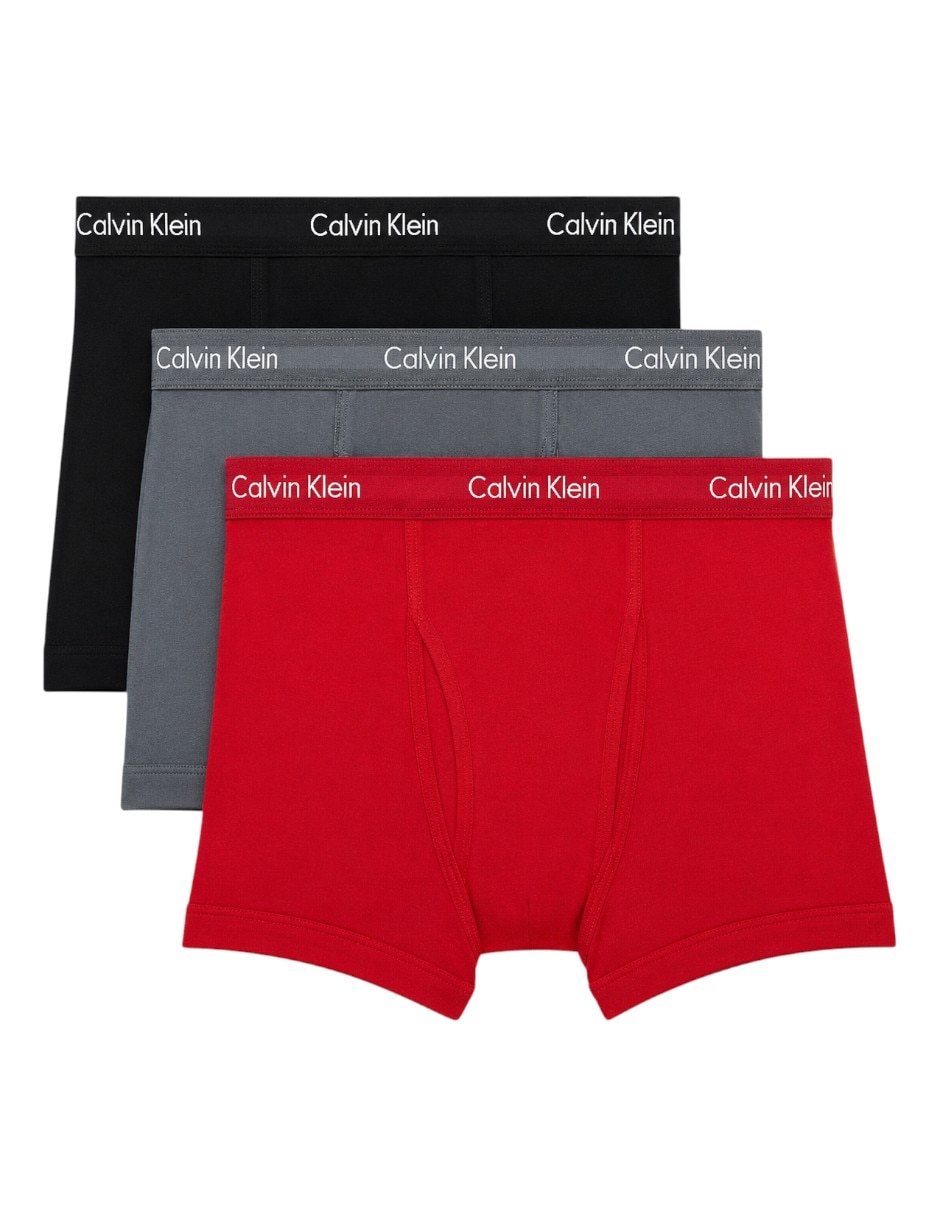 Set bóxer brief Calvin Klein de algodón para hombre 3 piezas