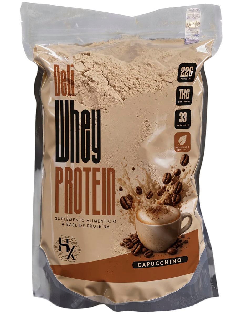 Proteína Whey sabor capuccino de 1 kg