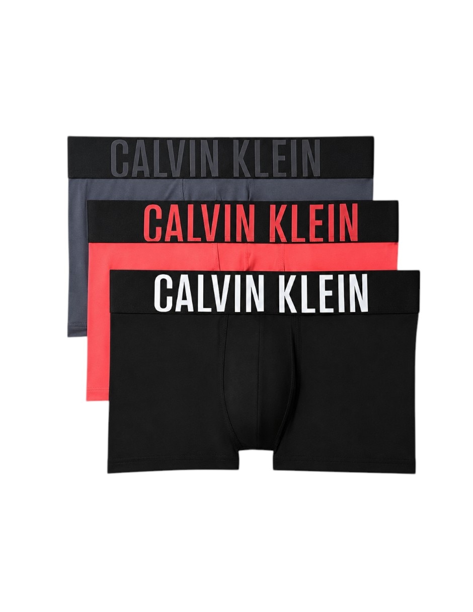 Set bóxer trunk Calvin Klein para hombre 3 piezas