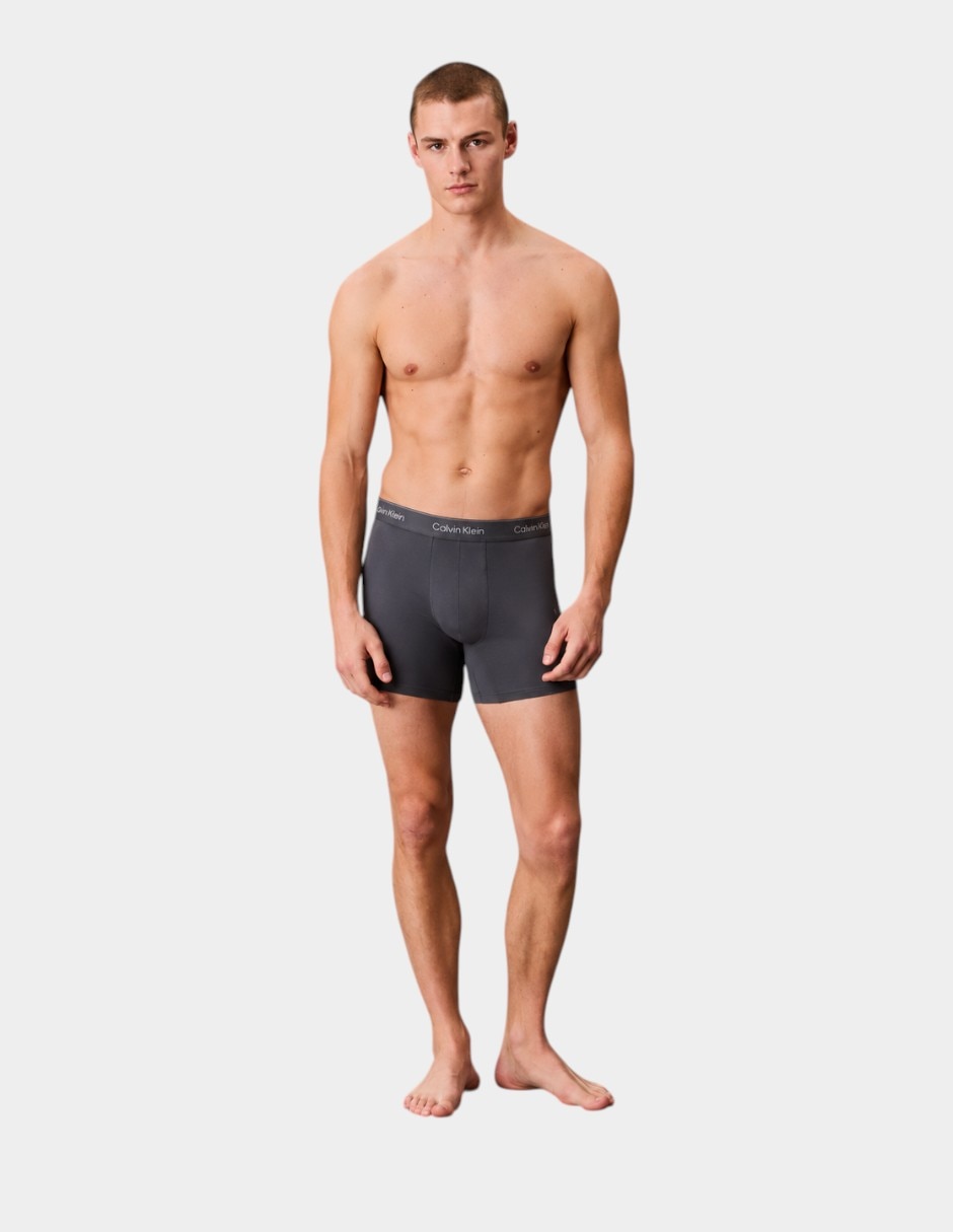 Set bóxer brief Calvin Klein de algodón para hombre 3 piezas