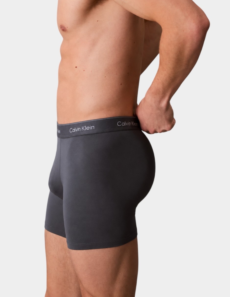 Set bóxer brief Calvin Klein de algodón para hombre 3 piezas