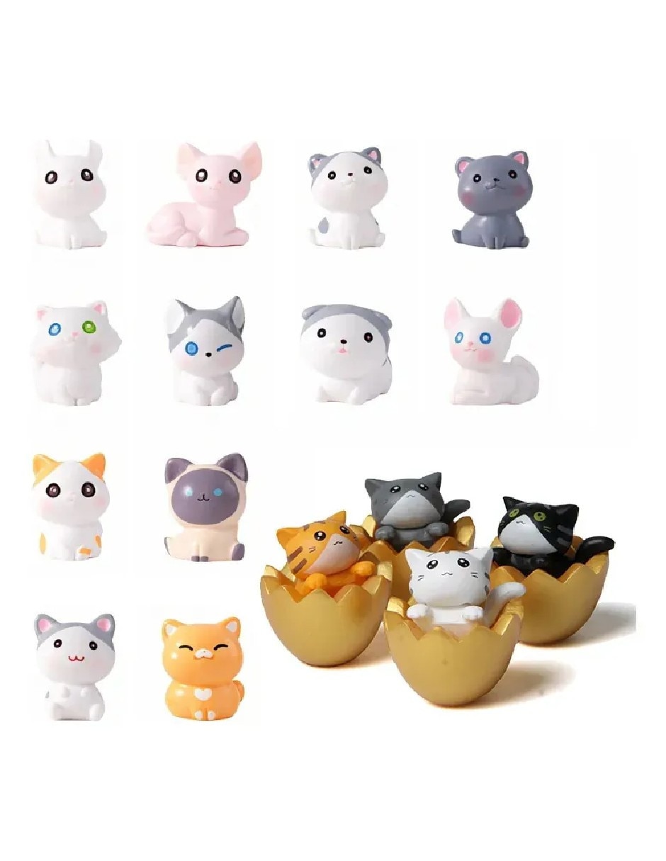 Set figuras de gato