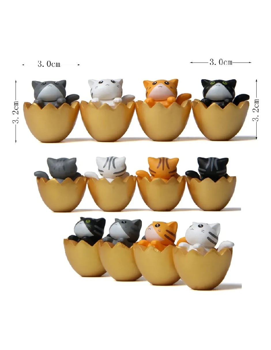 Set figuras de gato 3