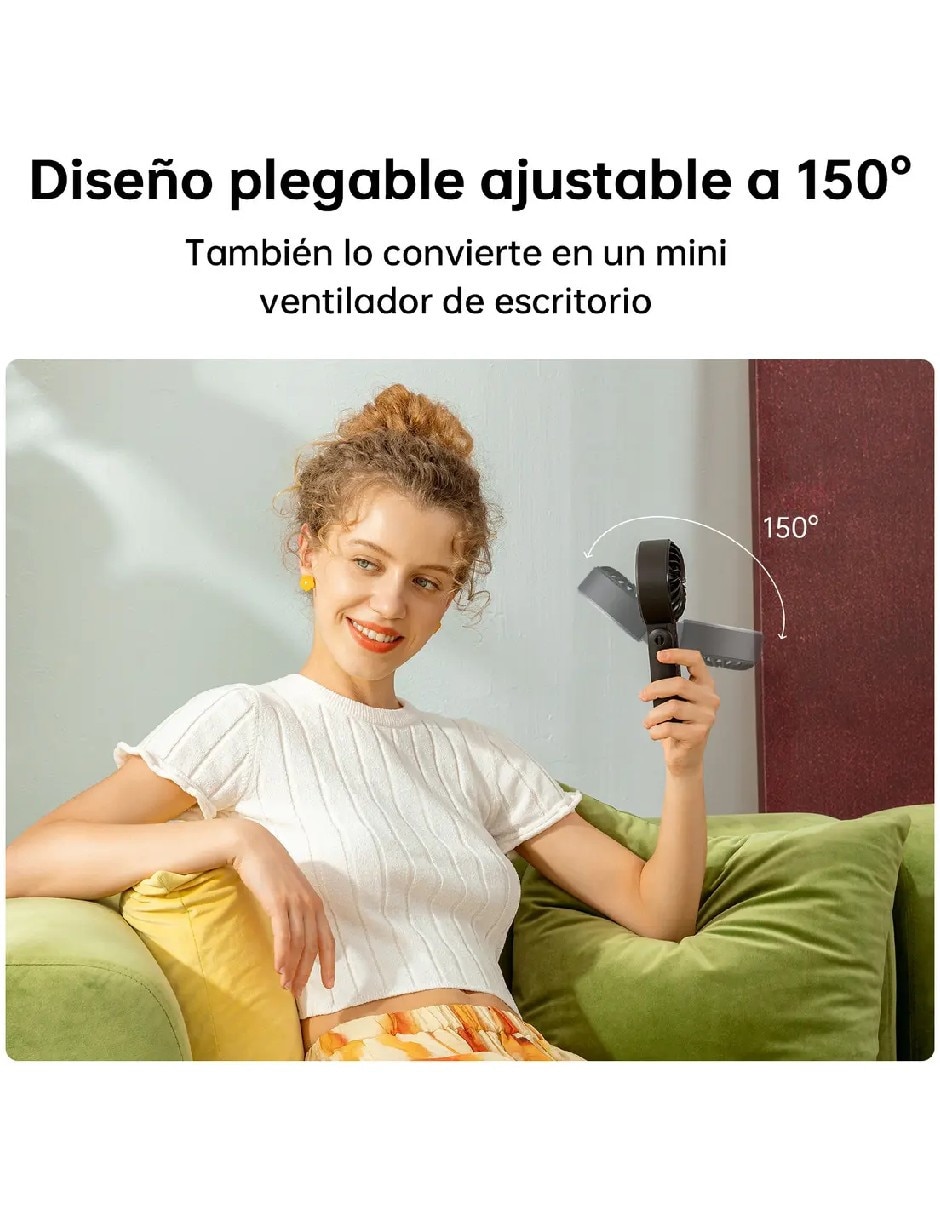 Mini ventilador Genérica 5 velocidades