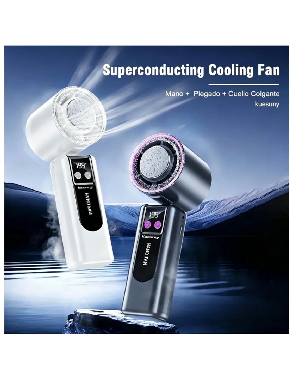 Mini ventilador Genérica 6 velocidades