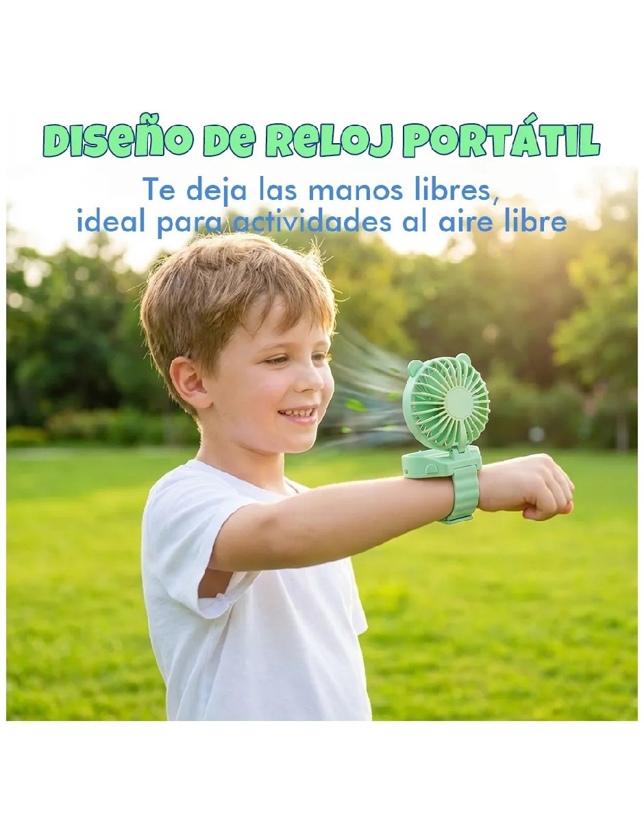 Mini ventilador Genérica 3 velocidades