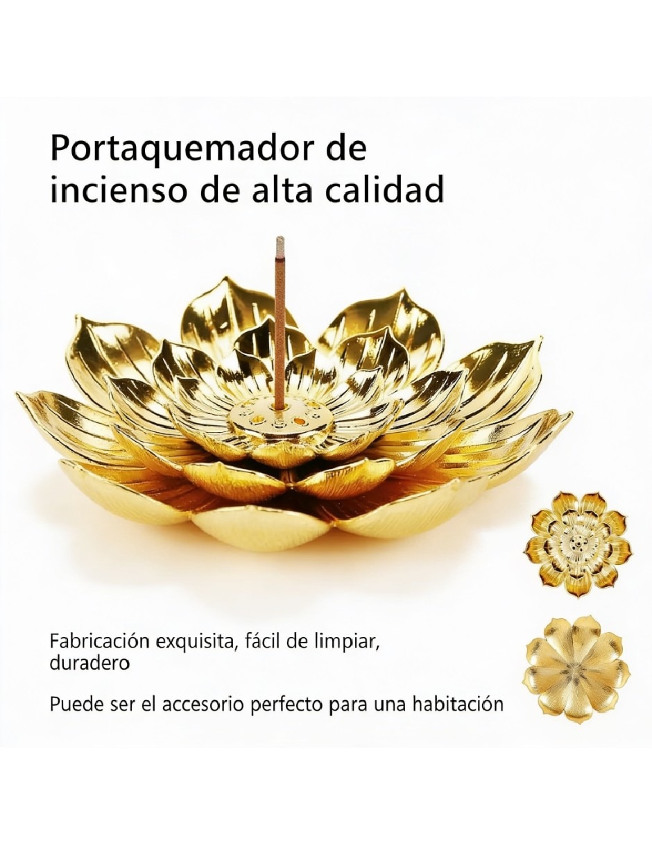 Porta incienso de acero Genérica