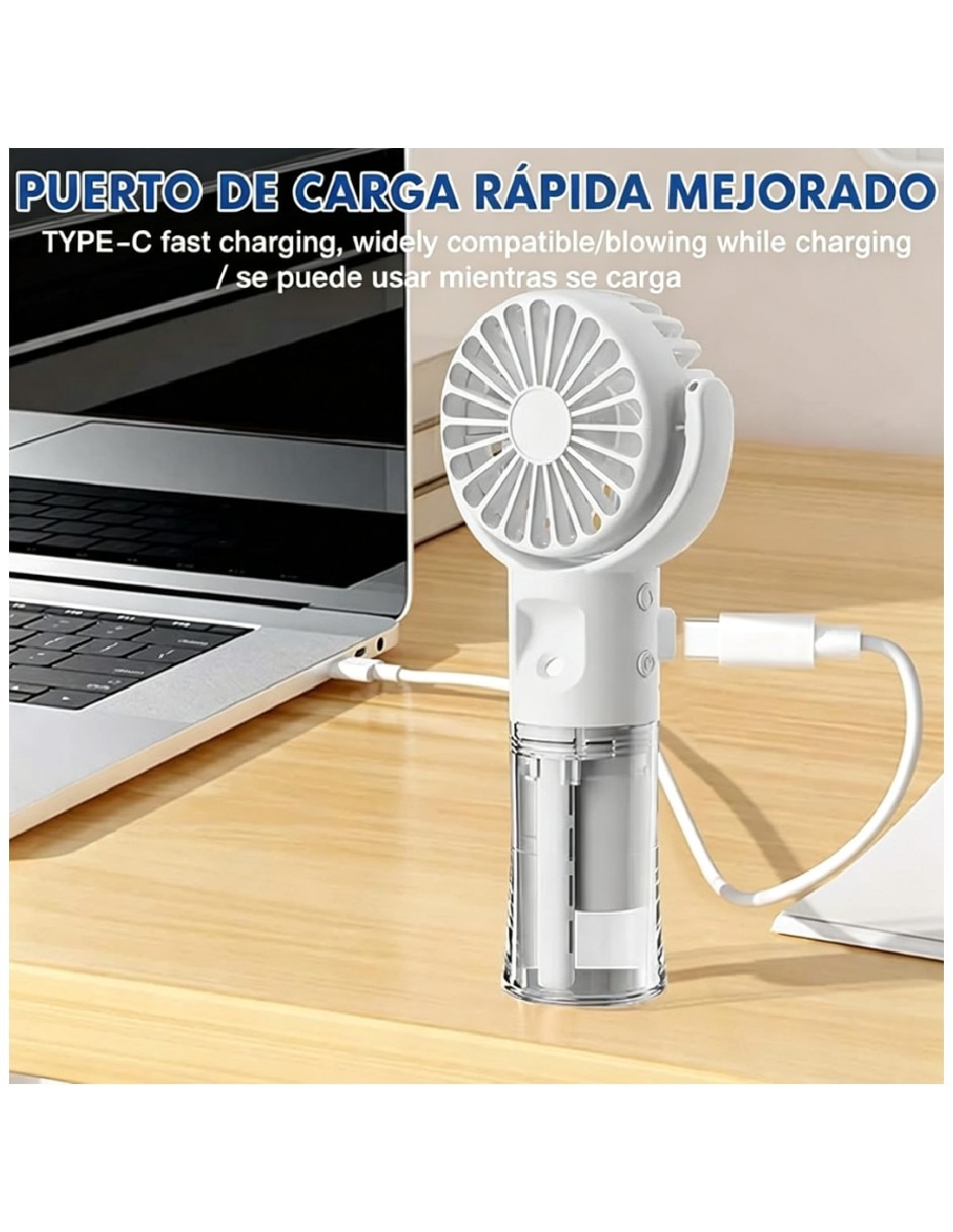 Mini ventilador Genérica 4 velocidades