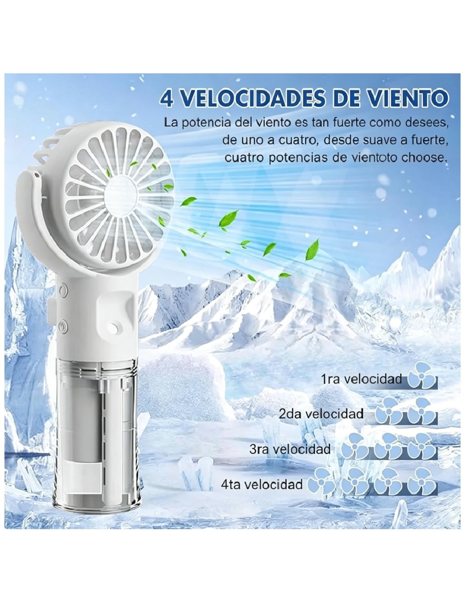 Mini ventilador Genérica 4 velocidades