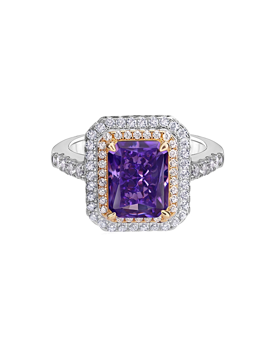 Anillo Gladkova Joyería P 925 de Plata zirconia Pavé