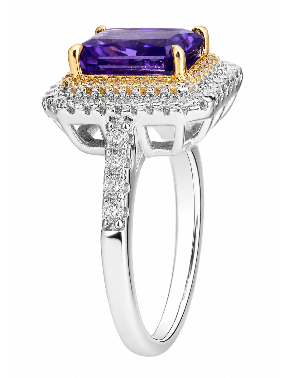 Anillo Gladkova Joyería P 925 de Plata zirconia Pavé