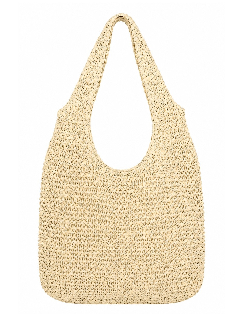 Bolsa casual de paja