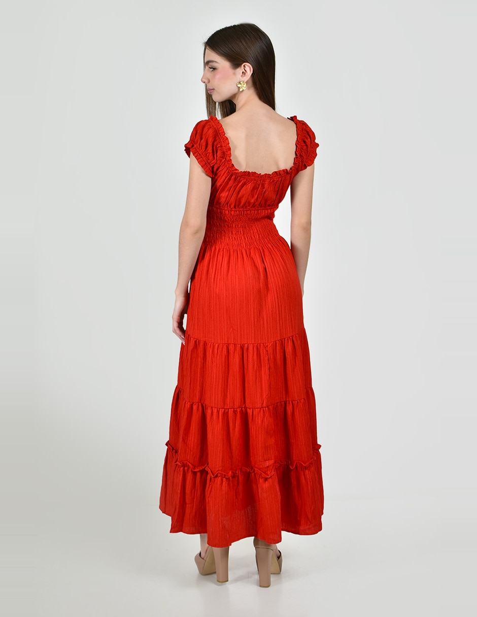 Vestido largo Casual para mujer 5