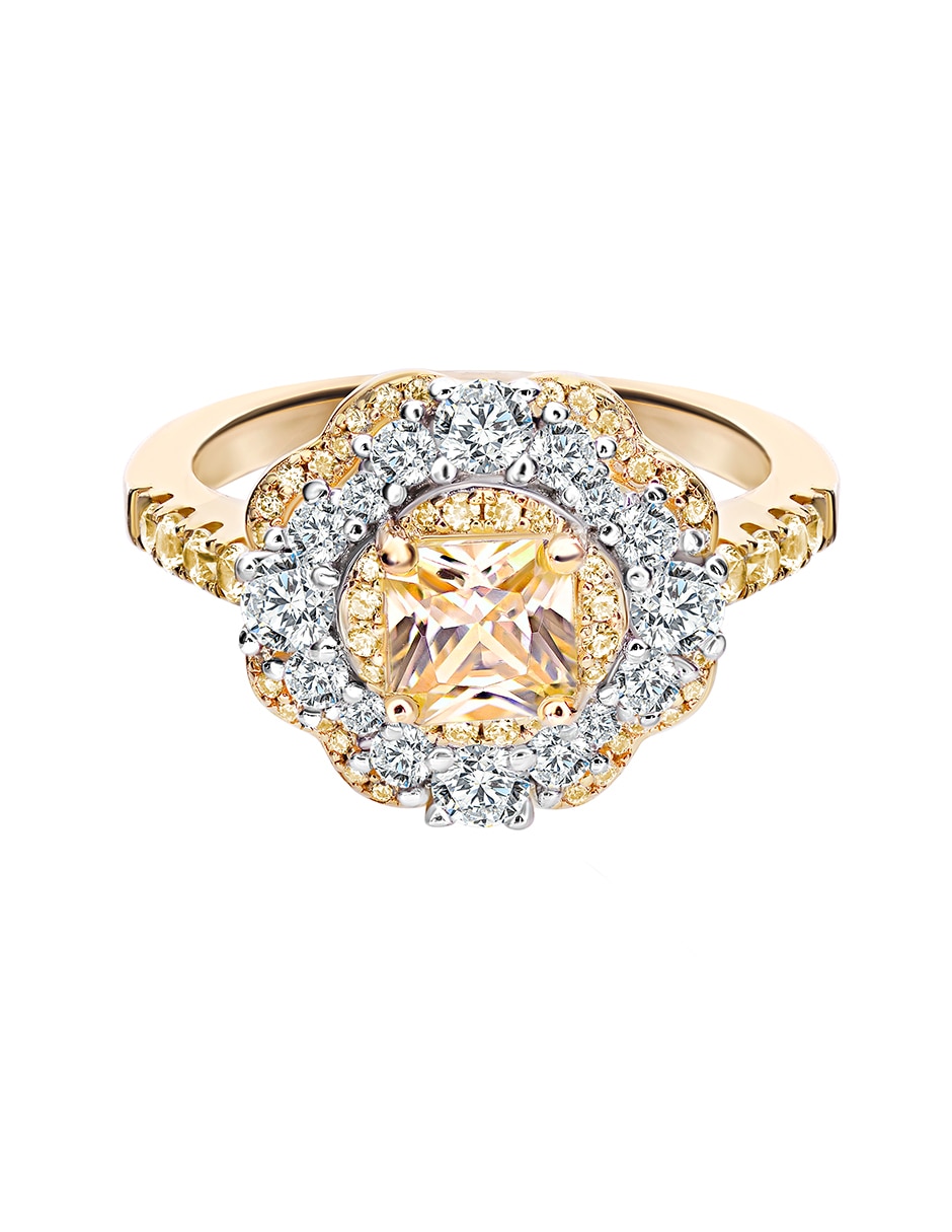 Anillo Gladkova Joyería P 925 de Plata zirconia brillante