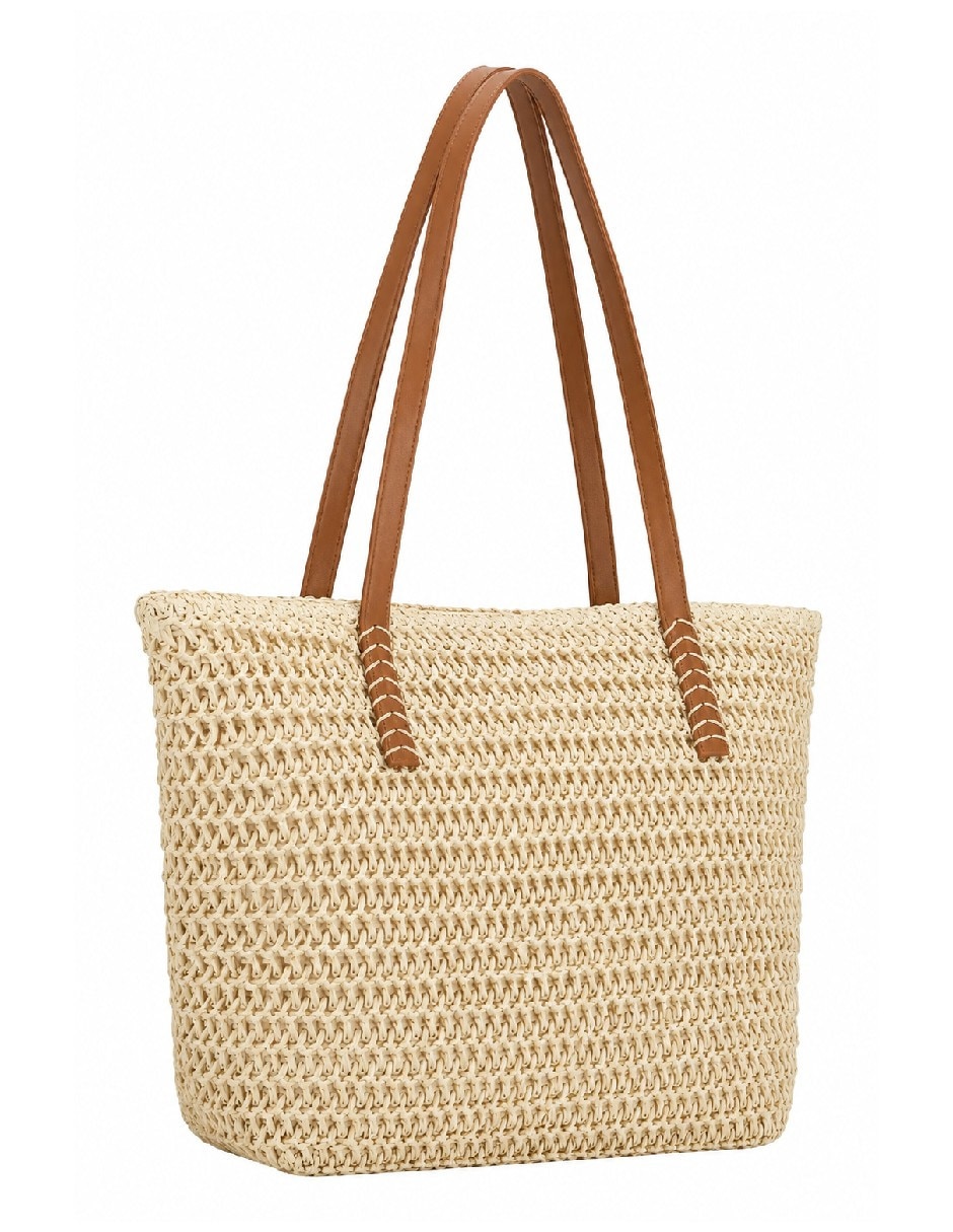 Bolsa casual de paja Bolsa casual de paja