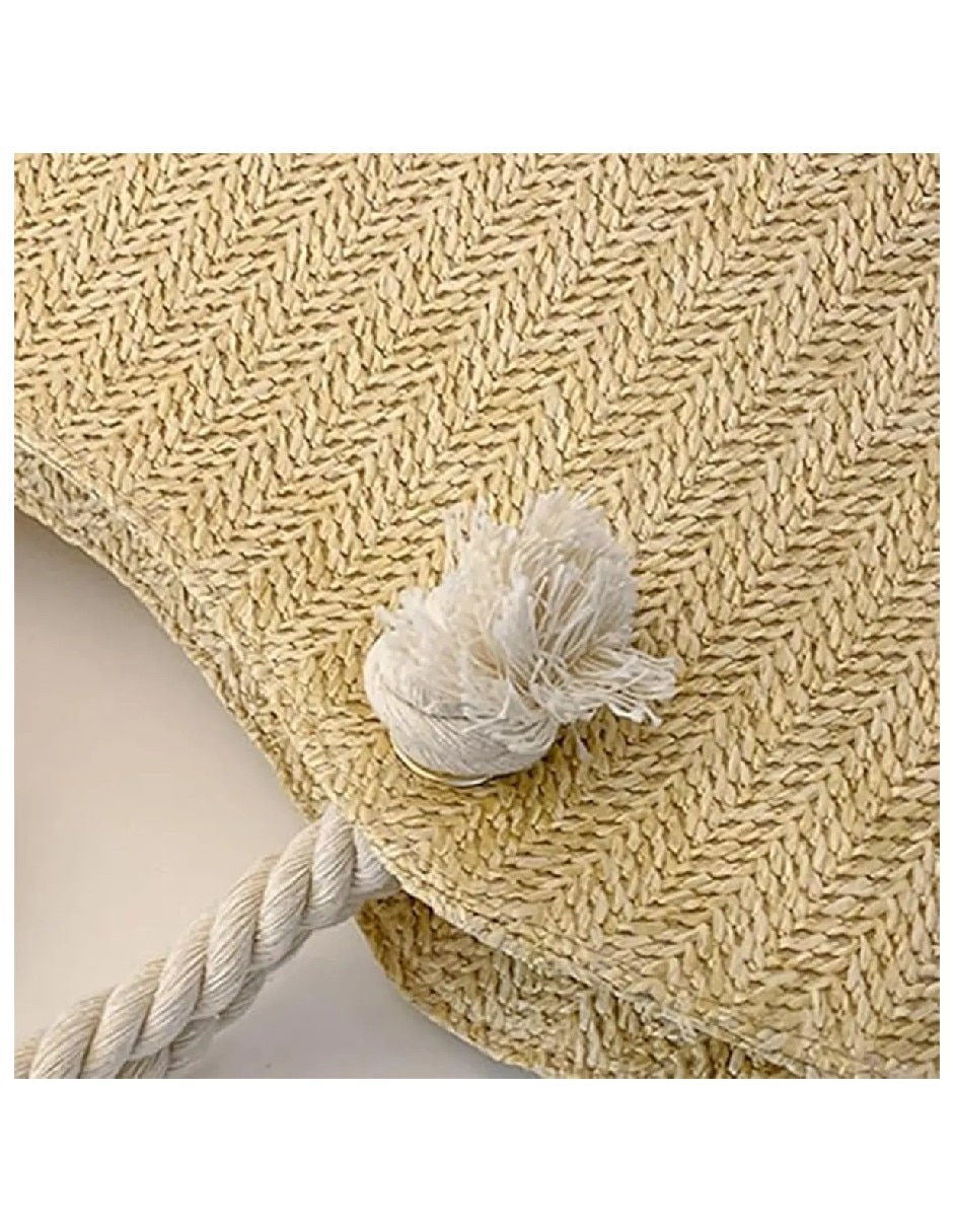 Bolsa casual Genérica de paja