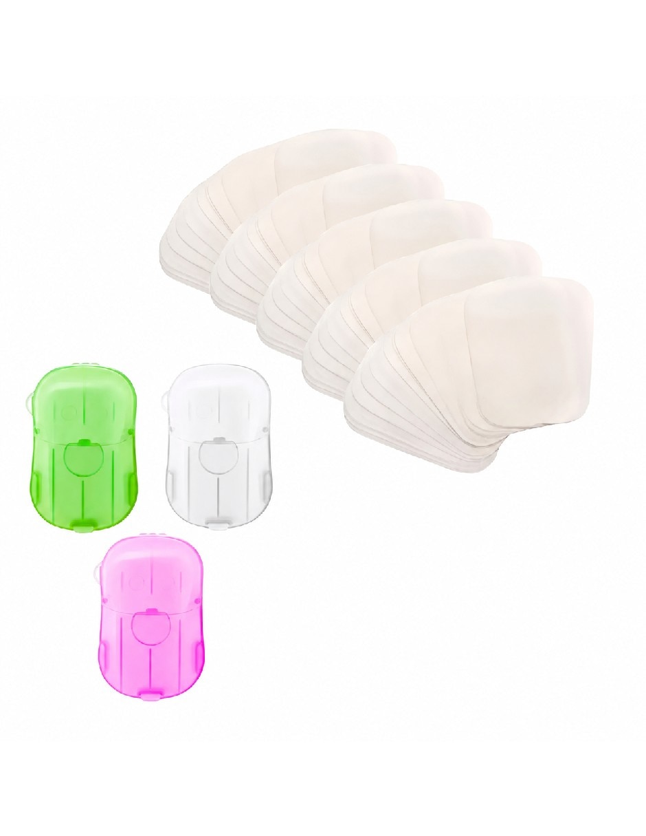 Jabón para manos set de 500 láminas de jabón + 3 estuches Genérica