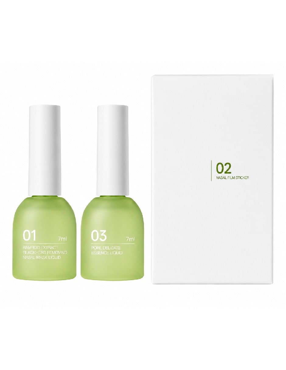 Mascarilla facial kit mascarilla removedora de puntos negros + papel absorvente para acné Mascarilla facial kit mascarilla removedora de puntos negros + papel absorvente para acné