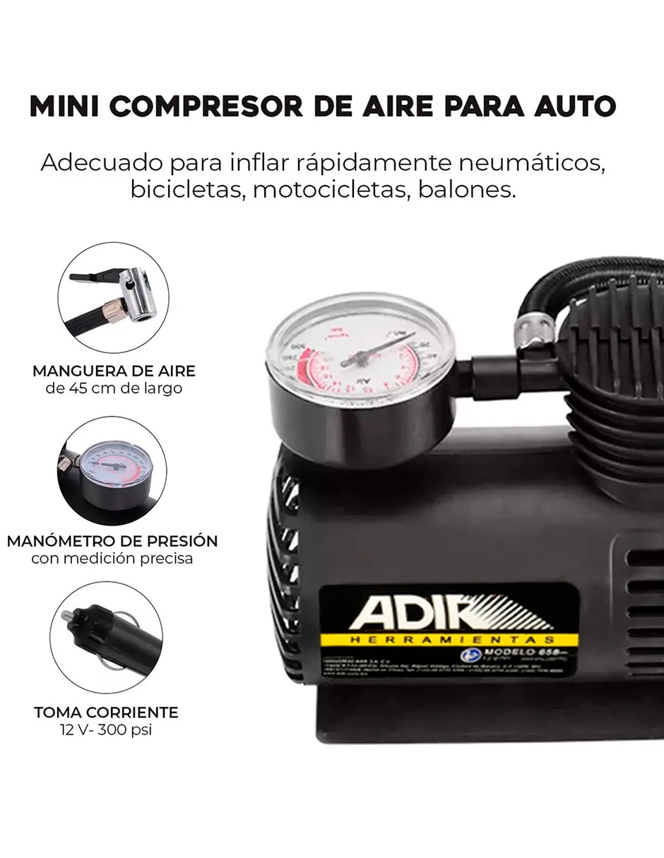 Compresor 0.911 L Adir 1 hp