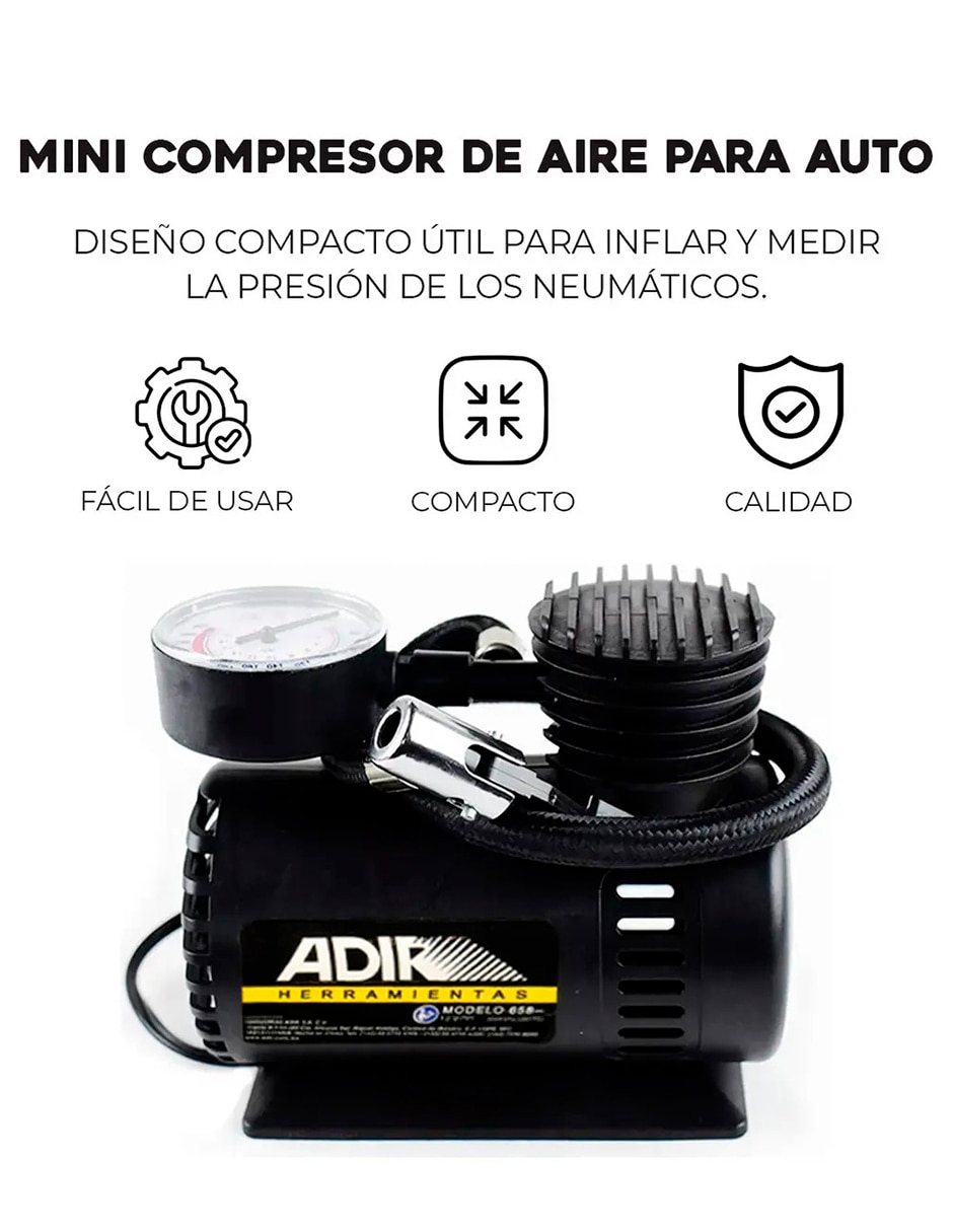 Compresor 0.911 L Adir 1 hp